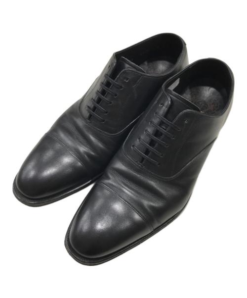 SHETLAND FOX（シェットランドフォックス）SHETLAND FOX (シェットランドフォックス) ストレートチップシューズ ブラック サイズ:8の古着・服飾アイテム