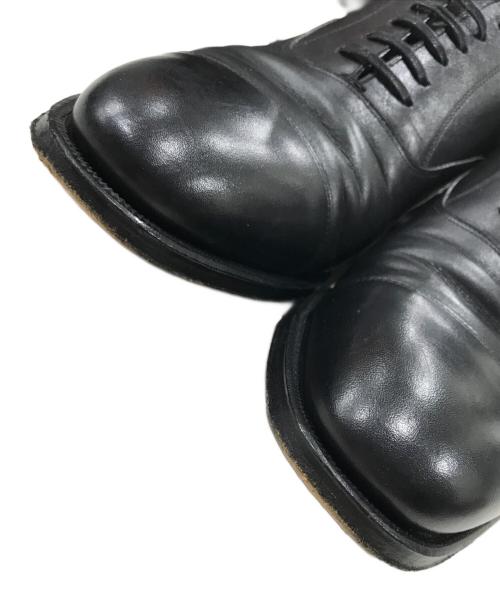 SHETLAND FOX（シェットランドフォックス）SHETLAND FOX (シェットランドフォックス) ストレートチップシューズ ブラック サイズ:8の古着・服飾アイテム