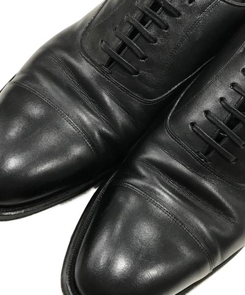 SHETLAND FOX（シェットランドフォックス）SHETLAND FOX (シェットランドフォックス) ストレートチップシューズ ブラック サイズ:8の古着・服飾アイテム