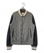 MONCLERモンクレール）の古着「切替ダウンジャケット」｜グレー