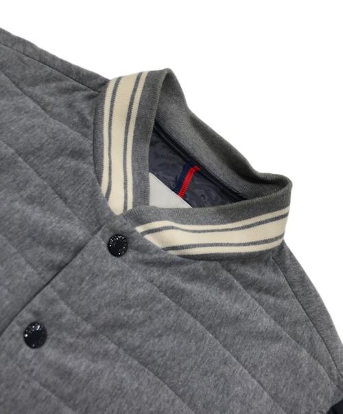 MONCLER（モンクレール）MONCLER (モンクレール) 切替ダウンジャケット グレー サイズ:2の古着・服飾アイテム