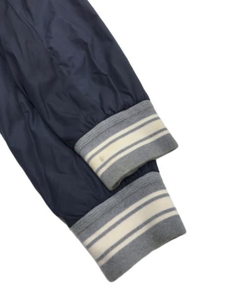 MONCLER（モンクレール）MONCLER (モンクレール) 切替ダウンジャケット グレー サイズ:2の古着・服飾アイテム