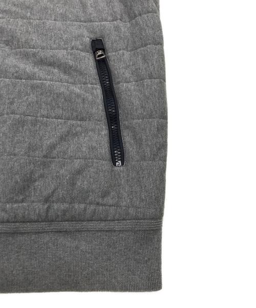 MONCLER（モンクレール）MONCLER (モンクレール) 切替ダウンジャケット グレー サイズ:2の古着・服飾アイテム