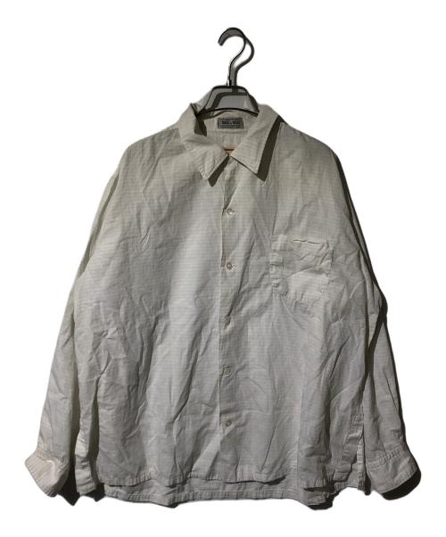 BRENTS（ブレント）BRENTS (ブレント) ヴィンテージオープンカラーシャツ アイボリー サイズ:XLの古着・服飾アイテム