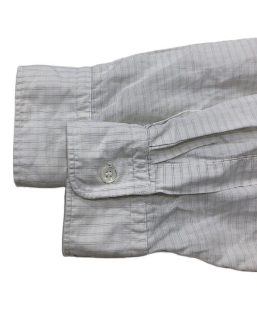 BRENTS（ブレント）BRENTS (ブレント) ヴィンテージオープンカラーシャツ アイボリー サイズ:XLの古着・服飾アイテム