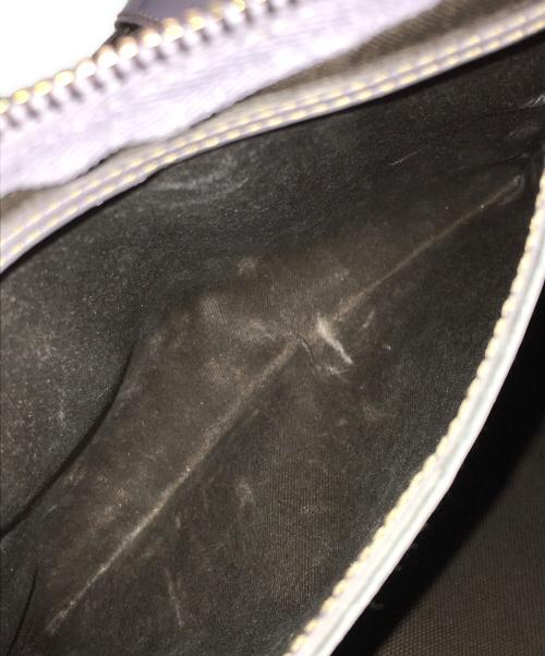 GUCCI（グッチ）GUCCI (グッチ) GGスプリームボストンバッグ ラベンダー×ベージュの古着・服飾アイテム