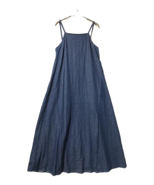 freada（フリーダ）freada (フリーダ) デニムキャミワンピース インディゴ サイズ:Fの古着・服飾アイテム