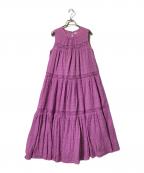 sara mallikaサラマリカ）の古着「ティアードタンクワンピース」｜ピンク