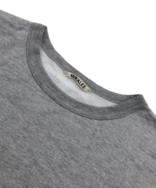 AURALEE（オーラリー）AURALEE (オーラリー) SUPER SOFT SWEAT BIG P/O グレー サイズ:1の古着・服飾アイテム