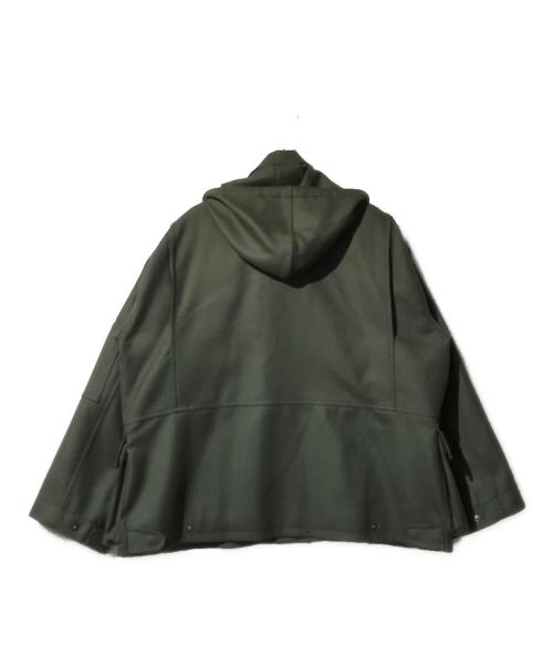 AURALEE（オーラリー）AURALEE (オーラリー) ライトメルトンフライトパーカー カーキ サイズ:1の古着・服飾アイテム