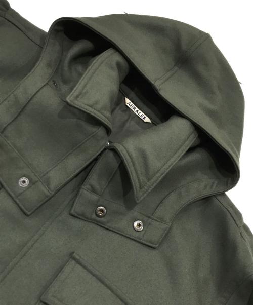 AURALEE（オーラリー）AURALEE (オーラリー) ライトメルトンフライトパーカー カーキ サイズ:1の古着・服飾アイテム