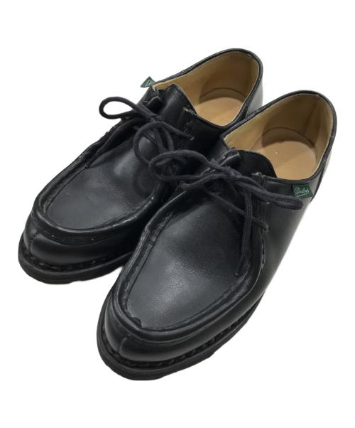 PARABOOT（パラブーツ）PARABOOT (パラブーツ) ミカエルチロリアンシューズ ブラック サイズ:4　1/2の古着・服飾アイテム