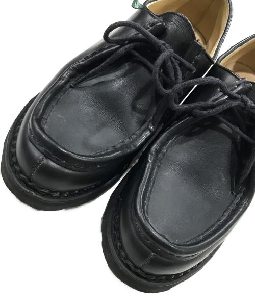 PARABOOT（パラブーツ）PARABOOT (パラブーツ) ミカエルチロリアンシューズ ブラック サイズ:4　1/2の古着・服飾アイテム