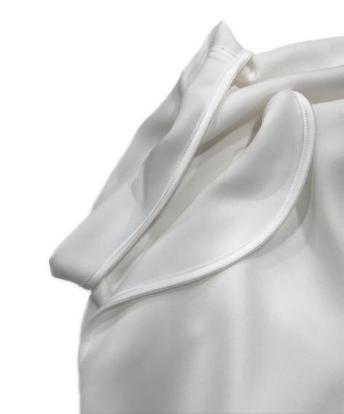 ENFOLD（エンフォルド）ENFOLD (エンフォルド) CIRCLE PULLOVER ホワイト サイズ:38の古着・服飾アイテム