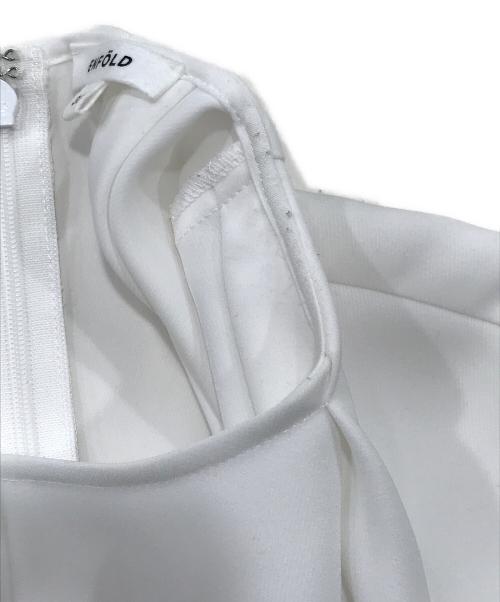 ENFOLD（エンフォルド）ENFOLD (エンフォルド) CIRCLE PULLOVER ホワイト サイズ:38の古着・服飾アイテム