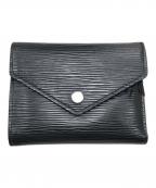 LOUIS VUITTONルイ ヴィトン）の古着「ポルトフォイユ ヴィクトリーヌ エピ」｜ブラック