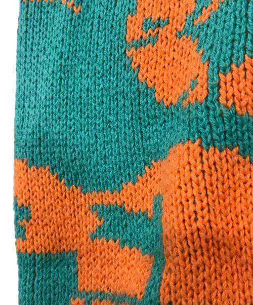 KEBOZ（ケボズ）KEBOZ (ケボズ) ALL GOOD STORE NICE SWEATER グリーン サイズ:Ｍの古着・服飾アイテム