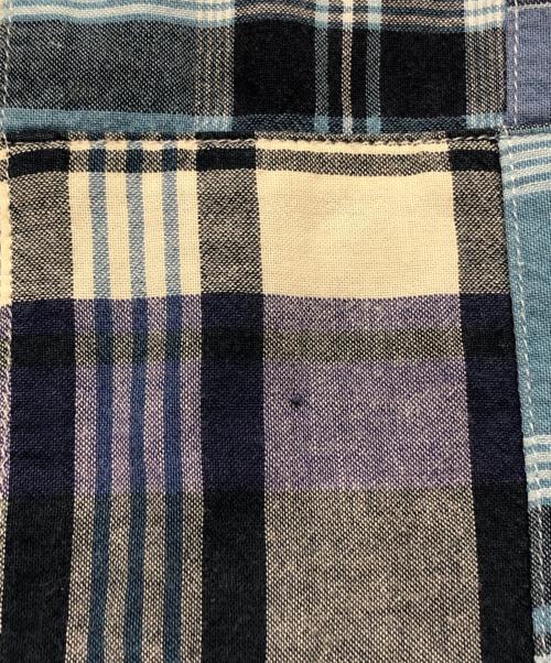 RALPH LAUREN（ラルフローレン）RALPH LAUREN (ラルフローレン) パッチワークシャツ ブルー サイズ:Lの古着・服飾アイテム