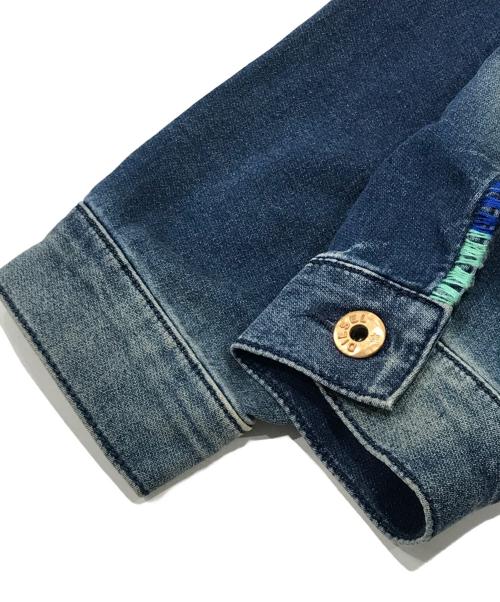 DIESEL（ディーゼル）DIESEL (ディーゼル) BABUK-NE デニムジャケット インディゴ サイズ:ＸＳの古着・服飾アイテム