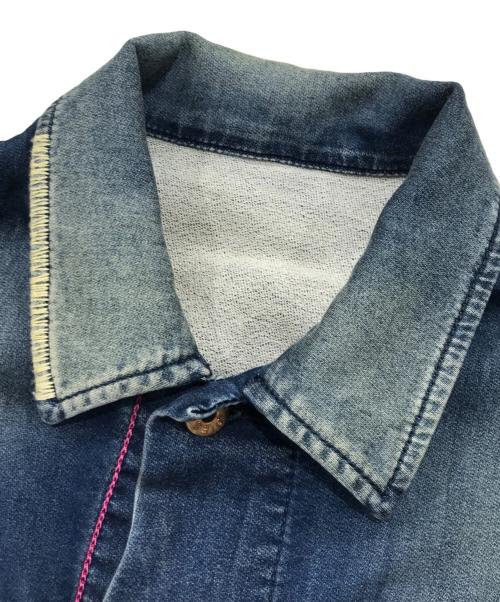 DIESEL（ディーゼル）DIESEL (ディーゼル) BABUK-NE デニムジャケット インディゴ サイズ:ＸＳの古着・服飾アイテム