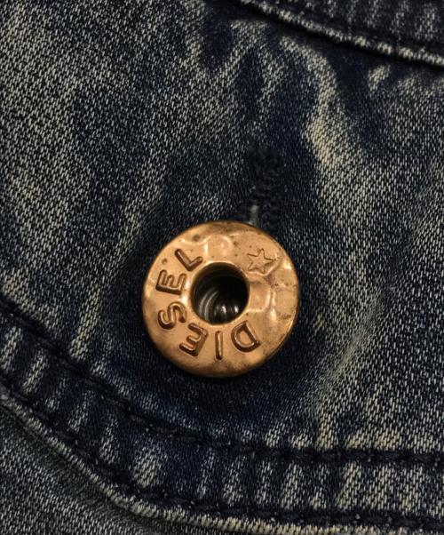 DIESEL（ディーゼル）DIESEL (ディーゼル) BABUK-NE デニムジャケット インディゴ サイズ:ＸＳの古着・服飾アイテム