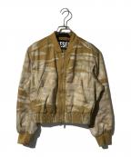 DIESELディーゼル）の古着「ボンバージャケット」｜ベージュ