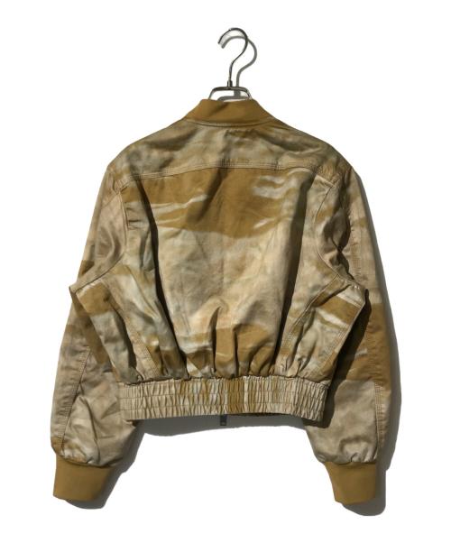 DIESEL（ディーゼル）DIESEL (ディーゼル) ボンバージャケット ベージュ サイズ:38の古着・服飾アイテム