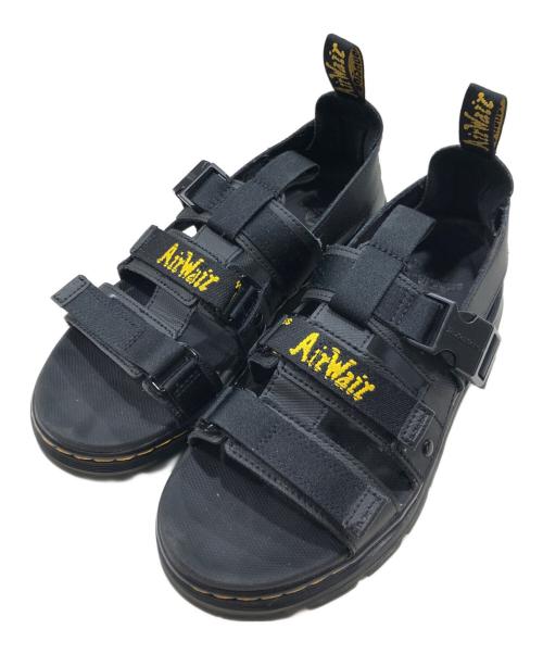 Dr.Martens（ドクターマーチン）Dr.Martens (ドクターマーチン) レザーサンダル/PERSON(パーソン) ブラック サイズ:UK6の古着・服飾アイテム