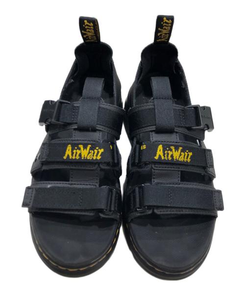 Dr.Martens（ドクターマーチン）Dr.Martens (ドクターマーチン) レザーサンダル/PERSON(パーソン) ブラック サイズ:UK6の古着・服飾アイテム