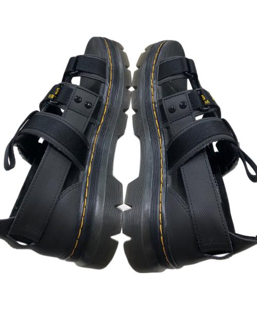 Dr.Martens（ドクターマーチン）Dr.Martens (ドクターマーチン) レザーサンダル/PERSON(パーソン) ブラック サイズ:UK6の古着・服飾アイテム
