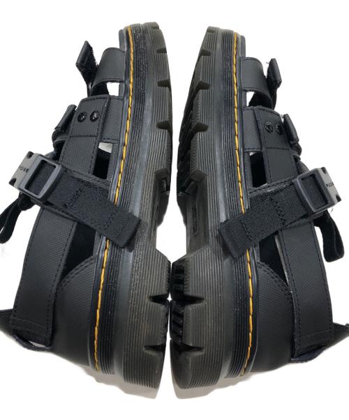 Dr.Martens（ドクターマーチン）Dr.Martens (ドクターマーチン) レザーサンダル/PERSON(パーソン) ブラック サイズ:UK6の古着・服飾アイテム