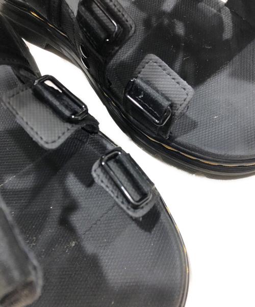 Dr.Martens（ドクターマーチン）Dr.Martens (ドクターマーチン) レザーサンダル/PERSON(パーソン) ブラック サイズ:UK6の古着・服飾アイテム