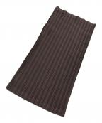 PLEATS PLEASEプリーツプリーズ）の古着「ネックウォーマー」｜ブラウン