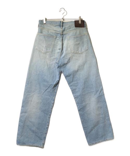 yokosakamoto（ヨウコサカモト）yokosakamoto (ヨウコサカモト) 5POCKET STRAIGHT PANTS インディゴ サイズ:Mの古着・服飾アイテム