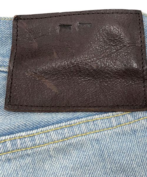 yokosakamoto（ヨウコサカモト）yokosakamoto (ヨウコサカモト) 5POCKET STRAIGHT PANTS インディゴ サイズ:Mの古着・服飾アイテム