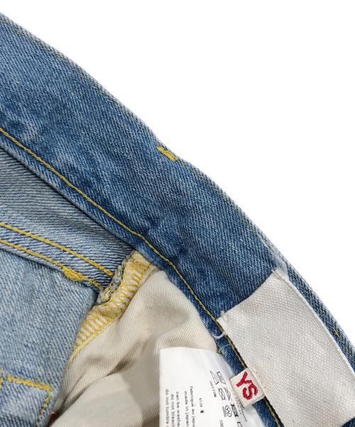 yokosakamoto（ヨウコサカモト）yokosakamoto (ヨウコサカモト) 5POCKET STRAIGHT PANTS インディゴ サイズ:Mの古着・服飾アイテム