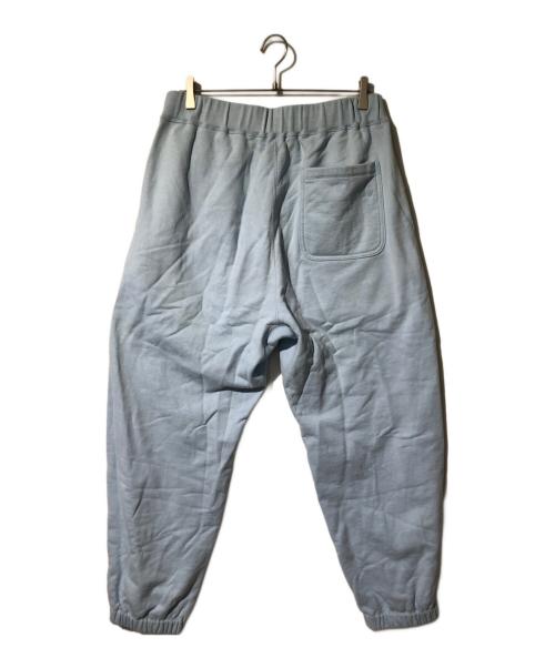 yokosakamoto（ヨウコサカモト）YOKOSAKAMOTO (ヨウコサカモト) CLASSIC SPORTS SWEATER PANTS ブルー サイズ:Lの古着・服飾アイテム
