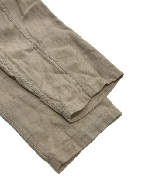 UNUSED（アンユーズド）UNUSED (アンユーズド) リネンショートハンティングジャケット ベージュ サイズ:2の古着・服飾アイテム