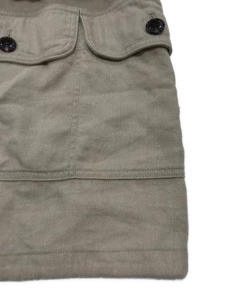 UNUSED（アンユーズド）UNUSED (アンユーズド) リネンショートハンティングジャケット ベージュ サイズ:2の古着・服飾アイテム