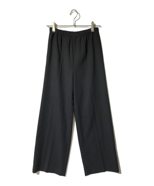 UNITED ARROWS & SONS（ユナイテッドアローズ アンド サンズ）UNITED ARROWS & SONS (ユナイテッドアローズ アンド サンズ) イージーワイドスラックス ブラック サイズ:Ｓの古着・服飾アイテム