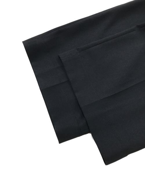 UNITED ARROWS & SONS（ユナイテッドアローズ アンド サンズ）UNITED ARROWS & SONS (ユナイテッドアローズ アンド サンズ) イージーワイドスラックス ブラック サイズ:Ｓの古着・服飾アイテム