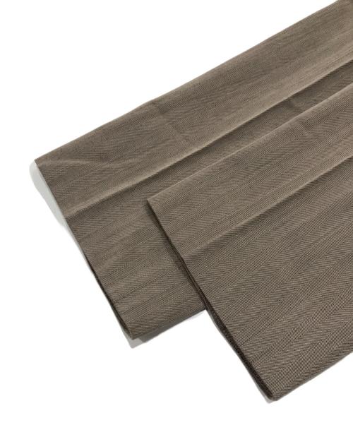 TAGLIATORE（タリアトーレ）TAGLIATORE (タリアトーレ) コットンウールテーパードスラックス ベージュ サイズ:48の古着・服飾アイテム