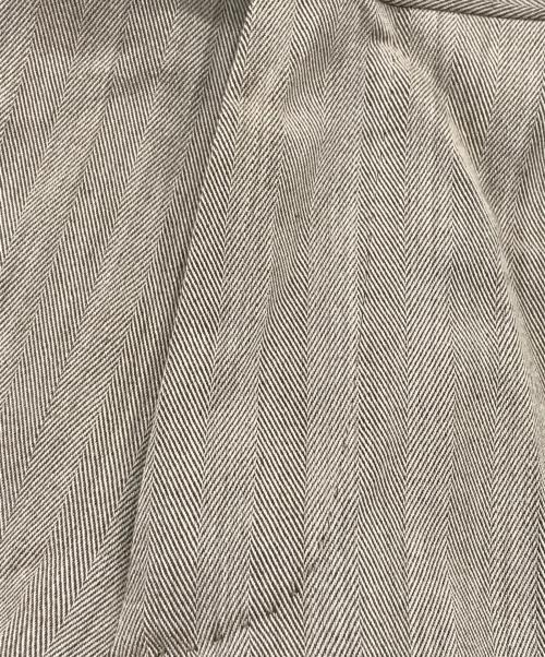 TAGLIATORE（タリアトーレ）TAGLIATORE (タリアトーレ) コットンウールテーパードスラックス ベージュ サイズ:48の古着・服飾アイテム