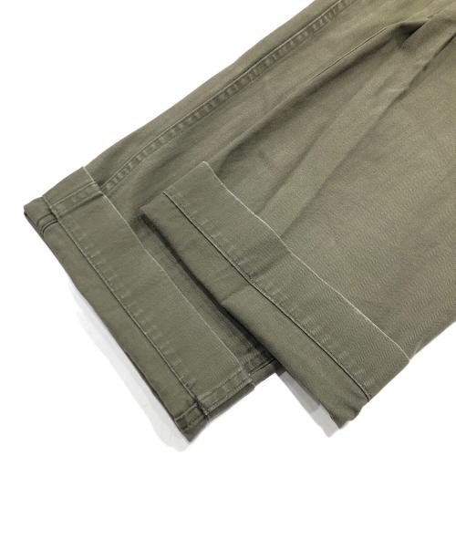 ANATOMICA（アナトミカ）ANATOMICA (アナトミカ) ヘリンボーントラウザーパンツ オリーブ サイズ:不明の古着・服飾アイテム