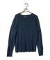 RRL（ダブルアールエル）の古着「インディゴジャガードニットクルーネックT」｜ネイビー