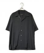 LAD MUSICIANラッドミュージシャン）の古着「DECHINE OPEN COLLAR SHORT SLEEVE SHIRT」｜グレー