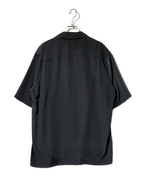 LAD MUSICIAN（ラッドミュージシャン）LAD MUSICIAN (ラッドミュージシャン) DECHINE OPEN COLLAR SHORT SLEEVE SHIRT グレー サイズ:44の古着・服飾アイテム