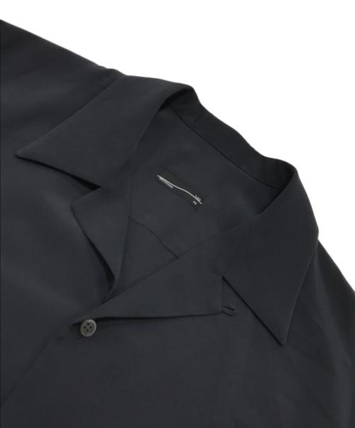 LAD MUSICIAN（ラッドミュージシャン）LAD MUSICIAN (ラッドミュージシャン) DECHINE OPEN COLLAR SHORT SLEEVE SHIRT グレー サイズ:44の古着・服飾アイテム