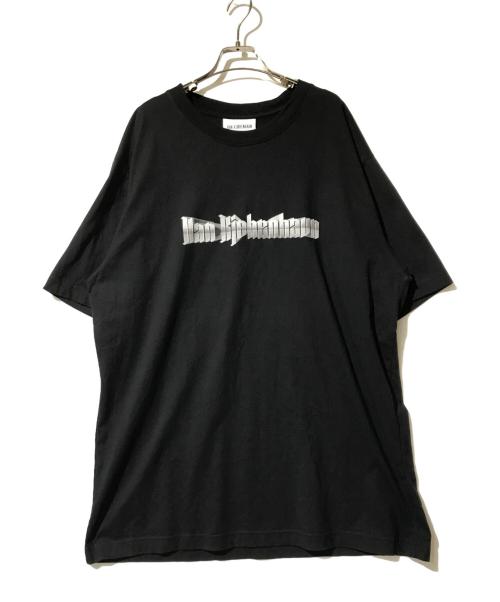 Han Kjobenhavn（ハン コペンヘーゲン）Han Kjobenhavn (ハン コペンヘーゲン) プリントTシャツ ブラック サイズ:XL 未使用品の古着・服飾アイテム