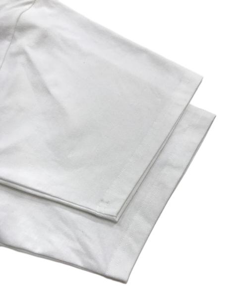 Needles（ニードルズ）Needles (ニードルズ) ポケットTシャツ ホワイト サイズ:Lの古着・服飾アイテム